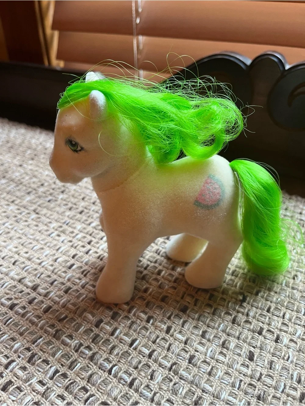Vintage My Little Pony Scrumptious & Baby Lofty So Soft Sundae Best Bow Tie
